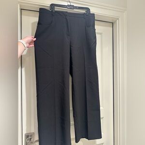 Black wide leg slacks Vince camuto Nordstrom size 14